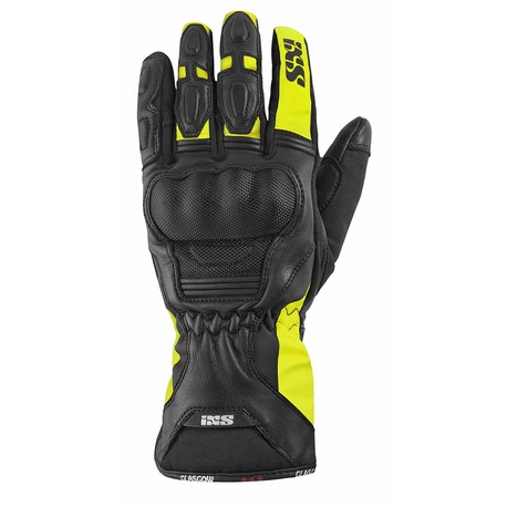IXS Glove GLASGOW black-yellow Storlek Dam M & L,  Herr Många! Även 5XL!!